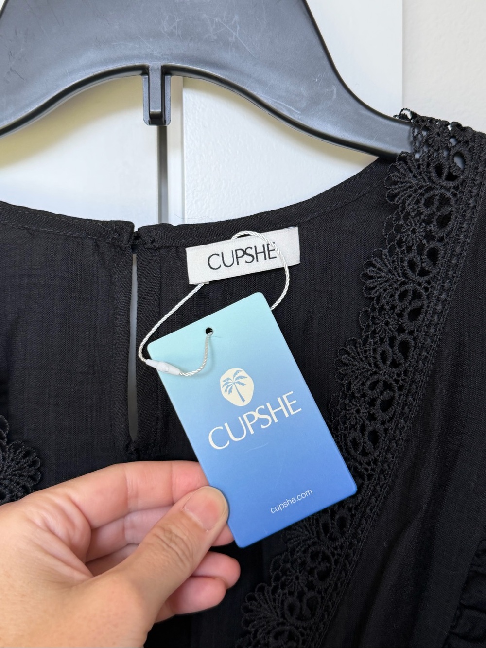 Cupshe Clover Black Ruffle Romper - Picture 7 of 10